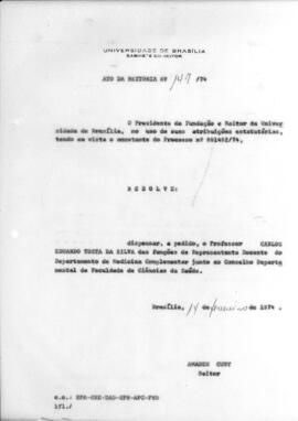 Ato da Reitoria nº 0147/1974