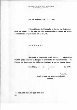 Ato da Reitoria nº 0633/1976