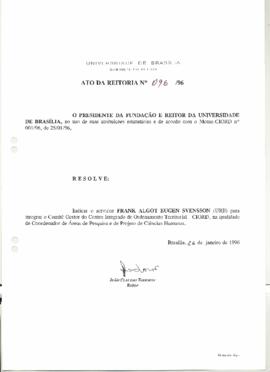 Ato da Reitoria nº 0096/1996