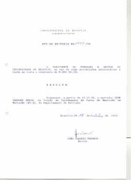 Ato da Reitoria nº 1438/1996