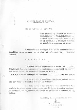 Ato da Reitoria nº 0124/1974