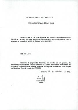 Ato da Reitoria nº 1636/2002