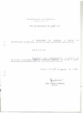 Ato da Reitoria nº 0100/1996
