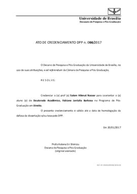 Ato de Credenciamento DPP N° 0066/2017