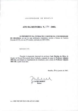 Ato da Reitoria nº 0094/2002