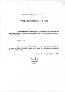 Ato da Reitoria nº 0163/2002