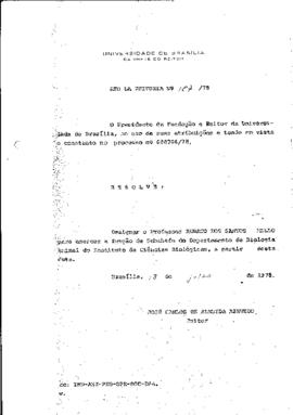 Ato da Reitoria nº 0187/1978