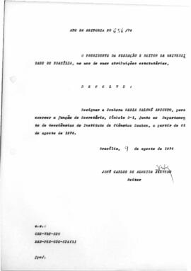 Ato da Reitoria nº 0656/1976