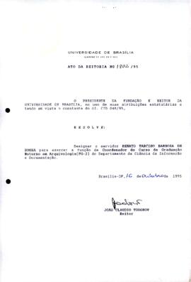 Ato da Reitoria nº 1802/1995