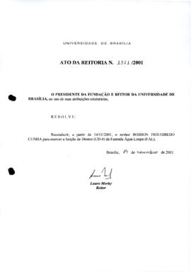 Ato da Reitoria nº 1371/2001