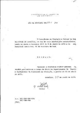 Ato da Reitoria nº 0280/1973