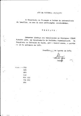 Ato da Reitoria nº 0503/1973