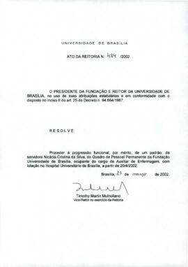 Ato da Reitoria nº 0484/2002