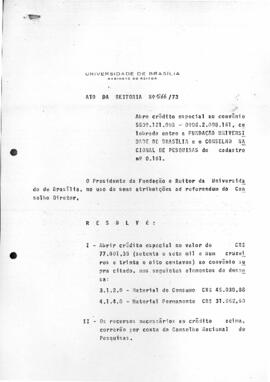 Ato da Reitoria nº 0566/1973