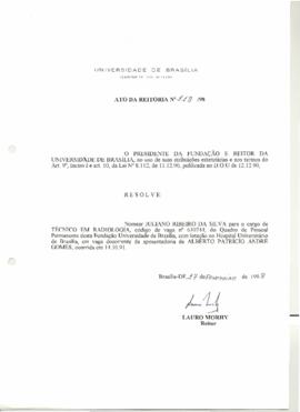 Ato da Reitoria nº 0118/1998