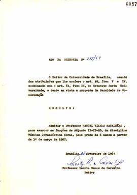 Ato da Reitoria nº 0131/1967