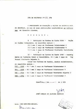 Ato da Reitoria nº 0088/1978