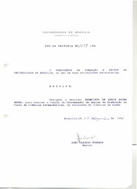 Ato da Reitoria nº 1658/1996
