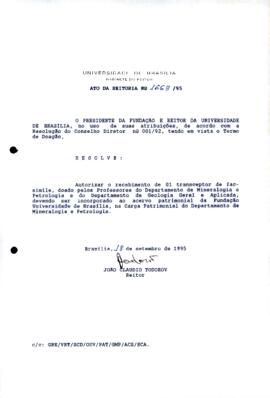 Ato da Reitoria nº 1663/1995