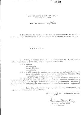 Ato da Reitoria nº 0148/1990