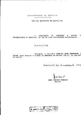 Ato da Reitoria nº 1441/1993