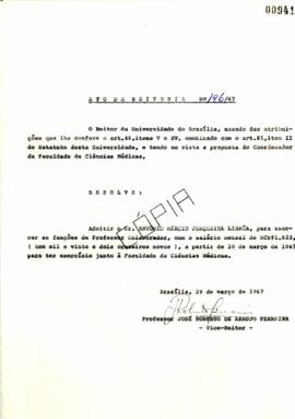 Ato da Reitoria nº 0196/1967