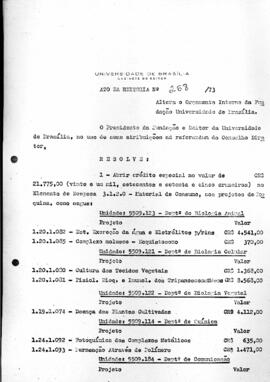Ato da Reitoria nº 0268/1973