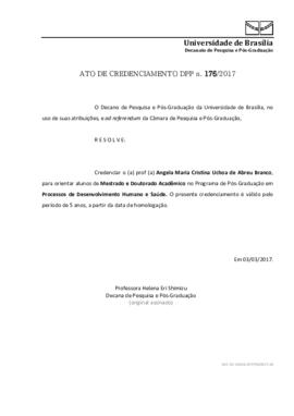 Ato de Credenciamento DPP N° 0176/2017