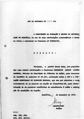 Ato da Reitoria nº 0809/1975