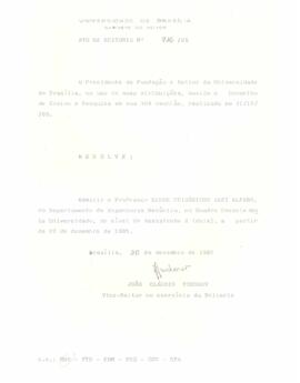 Ato da Reitoria nº 0716/1985