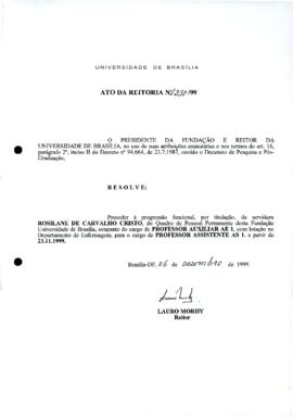 Ato da Reitoria nº 1230/1999