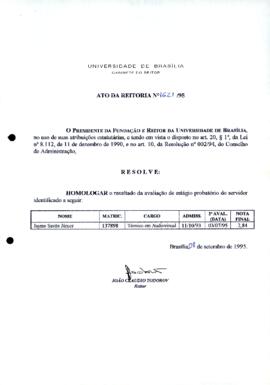 Ato da Reitoria nº 1621/1995