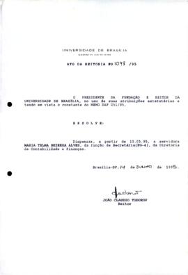 Ato da Reitoria nº 1078/1995