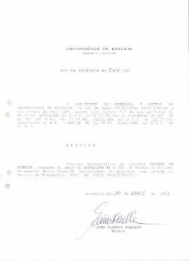 Ato da Reitoria nº 0844/1997