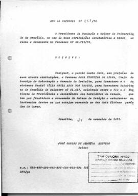 Ato da Reitoria nº 0858/1976