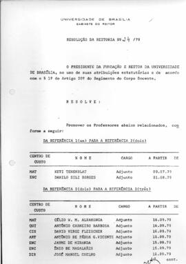 Ato da Reitoria nº 0024/1979