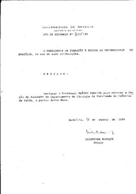 Ato da Reitoria nº 0304/1989