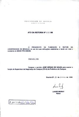 Ato da Reitoria nº 0977/1998