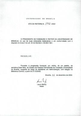 Ato da Reitoria nº 1992/2002