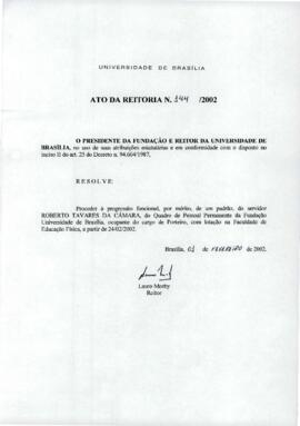 Ato da Reitoria nº 0144/2002