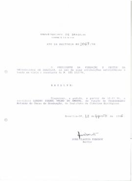 Ato da Reitoria nº 1067/1996