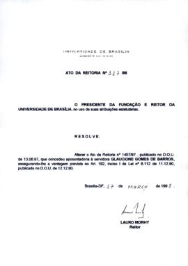 Ato da Reitoria nº 0317/1998